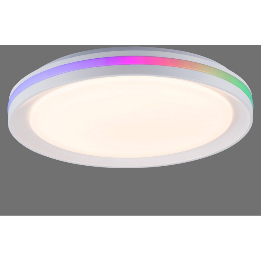 Leuchten Direkt 15544-16 - Plafón LED RGB regulable RIBBON LED/15W/230V