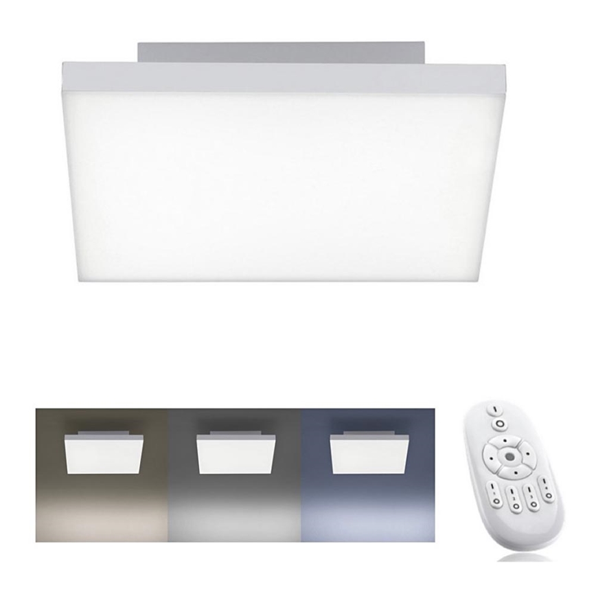 Leuchten Direkt 15550-16 - LED Plafón regulable CANVAS LED/17W/230V + CR