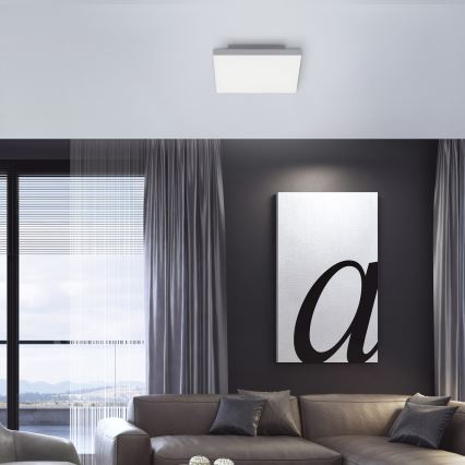 Leuchten Direkt 15550-16 - LED Plafón regulable CANVAS LED/17W/230V + CR