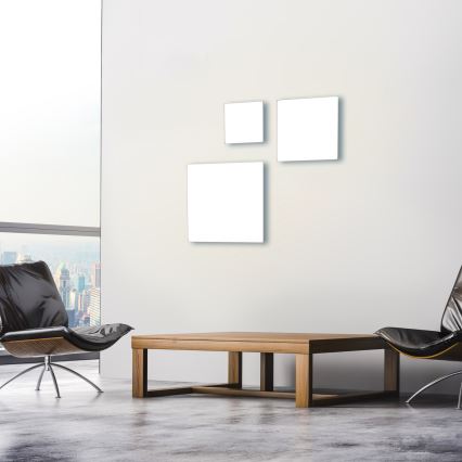 Leuchten Direkt 15550-16 - LED Plafón regulable CANVAS LED/17W/230V + CR