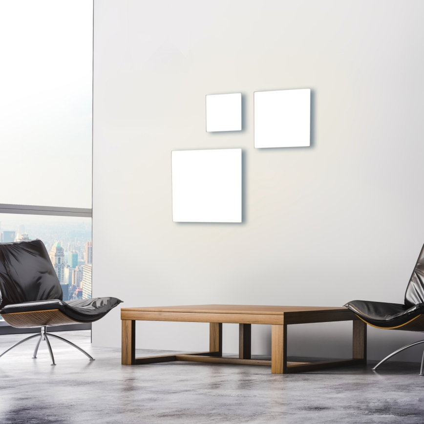 Leuchten Direkt 15550-16 - LED Plafón regulable CANVAS LED/17W/230V + CR