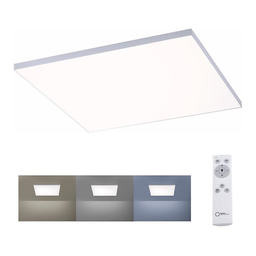 Leuchten Direkt 15552-16 - Plafón LED regulable CANVAS LED/40W/230V 2700-5000K + mando a distancia