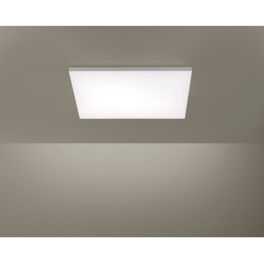 Leuchten Direkt 15552-16 - Plafón LED regulable CANVAS LED/40W/230V 2700-5000K + mando a distancia