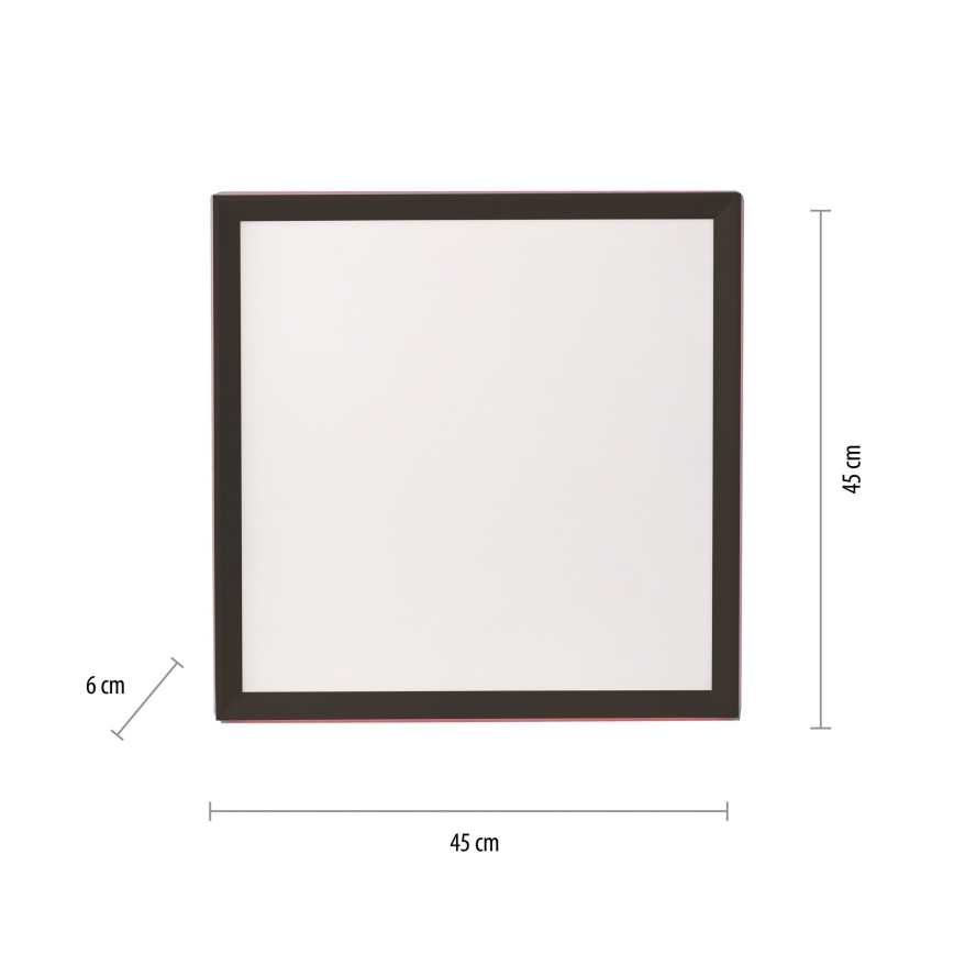 Leuchten Direkt 15556-18 - Plafón regulable RGBW GALACTICA LED/32W/230V 2700-5000K + control remoto