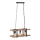 Leuchten Direkt 15683-79 - Lámpara colgante con cadena EDITH 3xE27/60W/230V pino