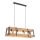 Leuchten Direkt 15721-79 - Lámpara colgante CRATE 4xE27/60W/230V