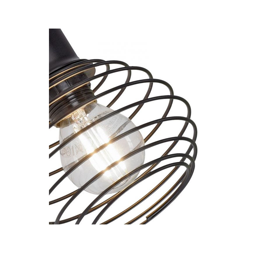 Leuchten Direkt 15921-79 - Foco de pared EUGEN 1xE14/40W/230V roble