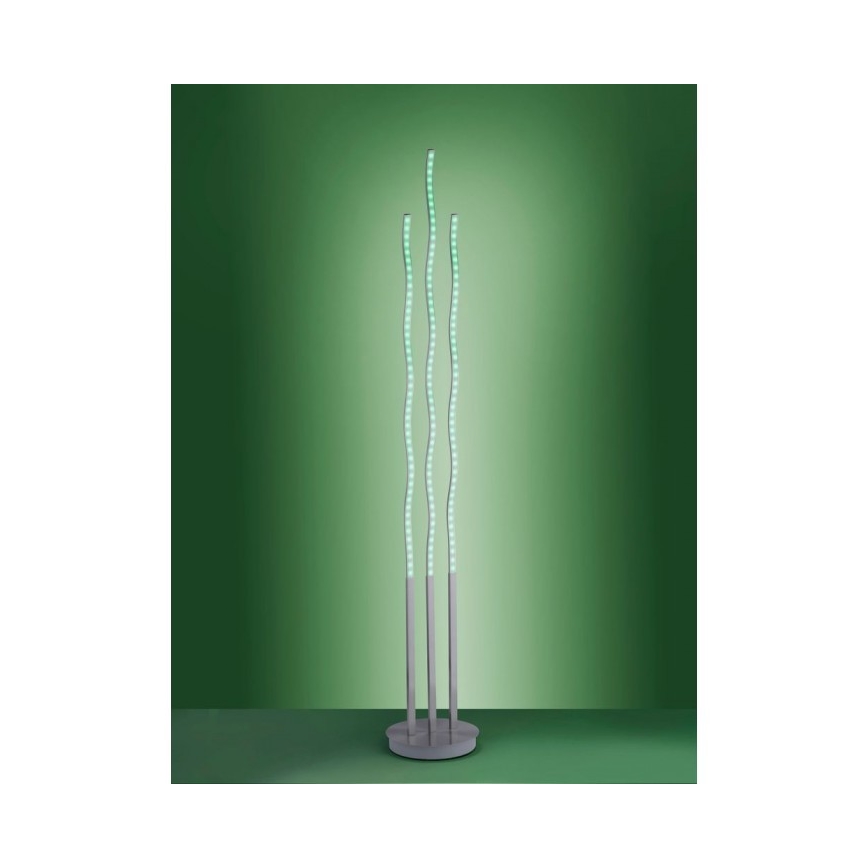 Leuchten Direkt 16268-55 - Lámpara de pie LED RGB regulable WAVE LED/31W/230V + control remoto