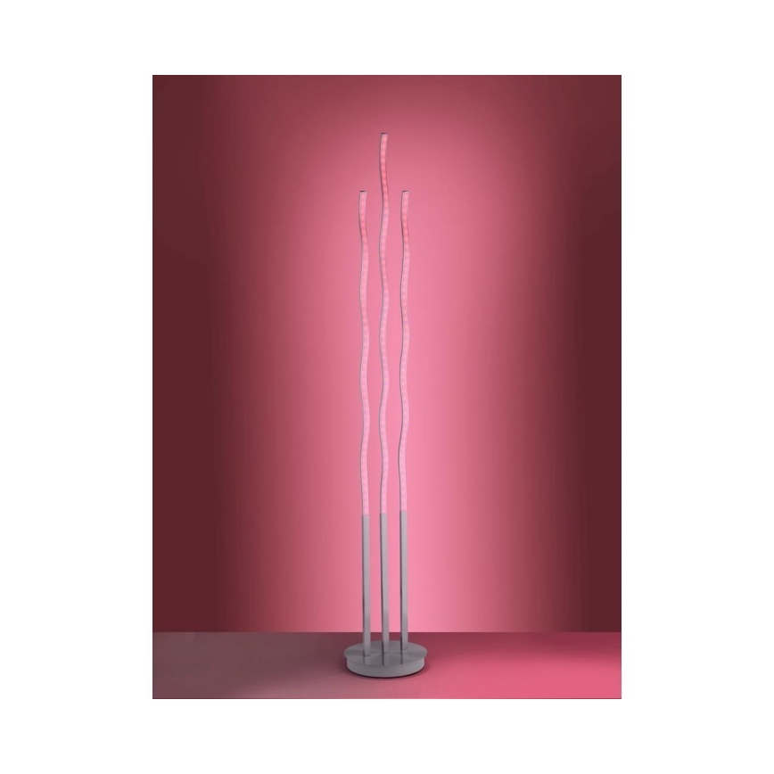 Leuchten Direkt 16268-55 - Lámpara de pie LED RGB regulable WAVE LED/31W/230V + control remoto