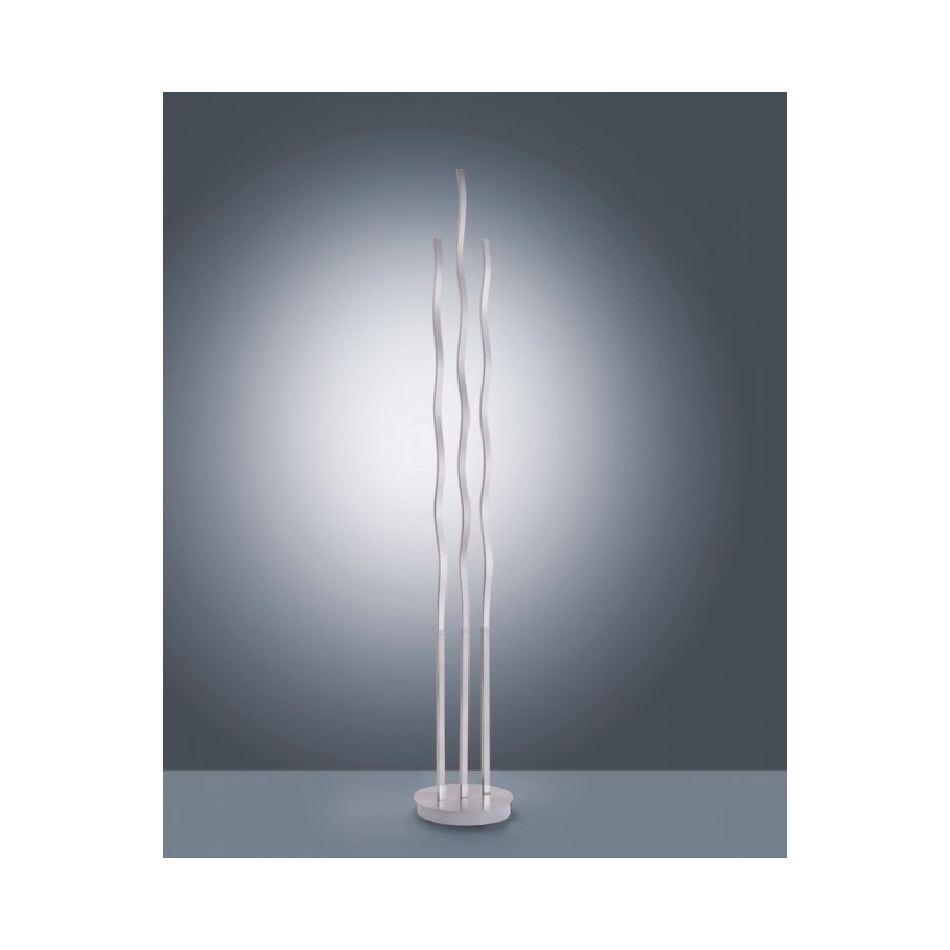Leuchten Direkt 16268-55 - Lámpara de pie LED RGB regulable WAVE LED/31W/230V + control remoto