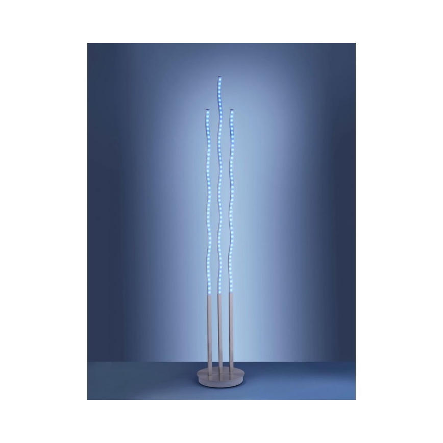 Leuchten Direkt 16268-55 - Lámpara de pie LED RGB regulable WAVE LED/31W/230V + control remoto