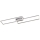 Leuchten Direkt 16430-55 - Luminaria de techo regulable LED RGBW MAXI 2xLED/18W/230V 2700-5000K cromo mate + mando a distancia