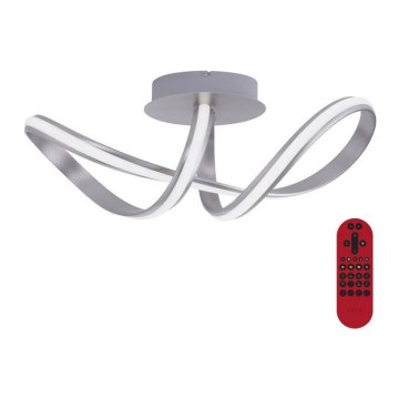 Leuchten Direkt 18431-55 - Lámpara de techo LED RGB regulable MELINDA LED/28W/230V + mando a distancia