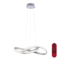 Leuchten Direkt 18432-55 - Lámpara colgante LED RGB regulable con cable MELINDA LED/28W/230V + mando a distancia