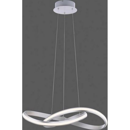 Leuchten Direkt 18432-55-LED Lámpara de araña RGB regulable con cable MELINDA LED/28W/230V