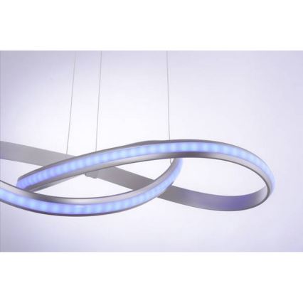 Leuchten Direkt 18432-55-LED Lámpara de araña RGB regulable con cable MELINDA LED/28W/230V