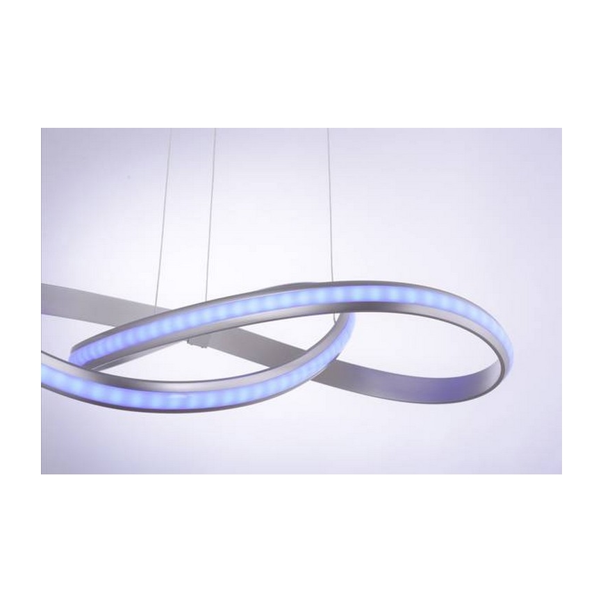 Leuchten Direkt 18432-55-LED Lámpara de araña RGB regulable con cable MELINDA LED/28W/230V
