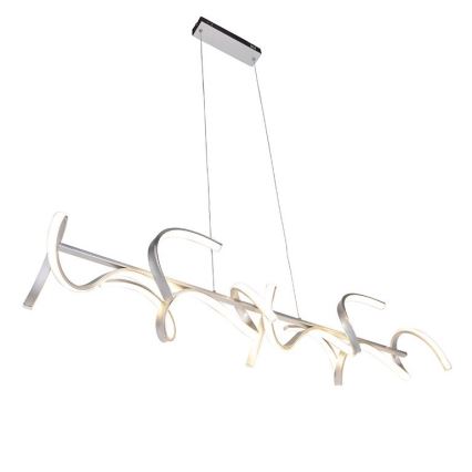 Leuchten Direkt 19033-21 - Lámpara colgante LED regulable en cable CURLS LED/40,8W/230V