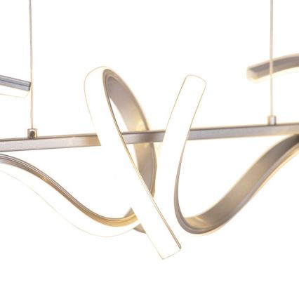 Leuchten Direkt 19033-21 - Lámpara colgante LED regulable en cable CURLS LED/40,8W/230V