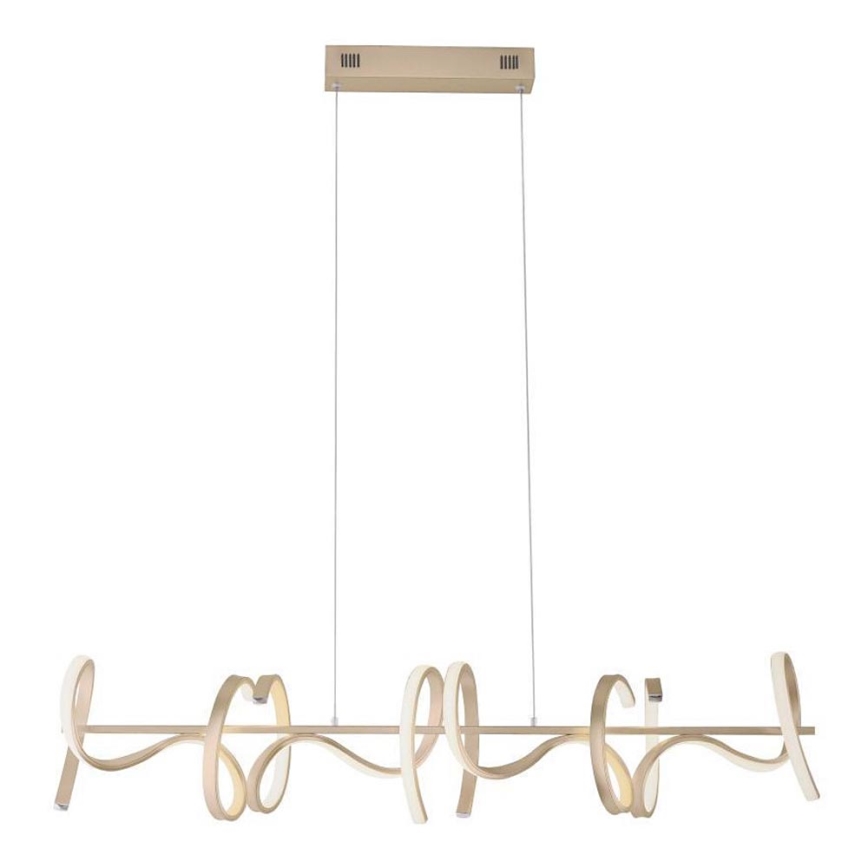 Leuchten Direkt 19033-60 - Lámpara de techo LED regulable con cable CURLS LED/40,8W/230V