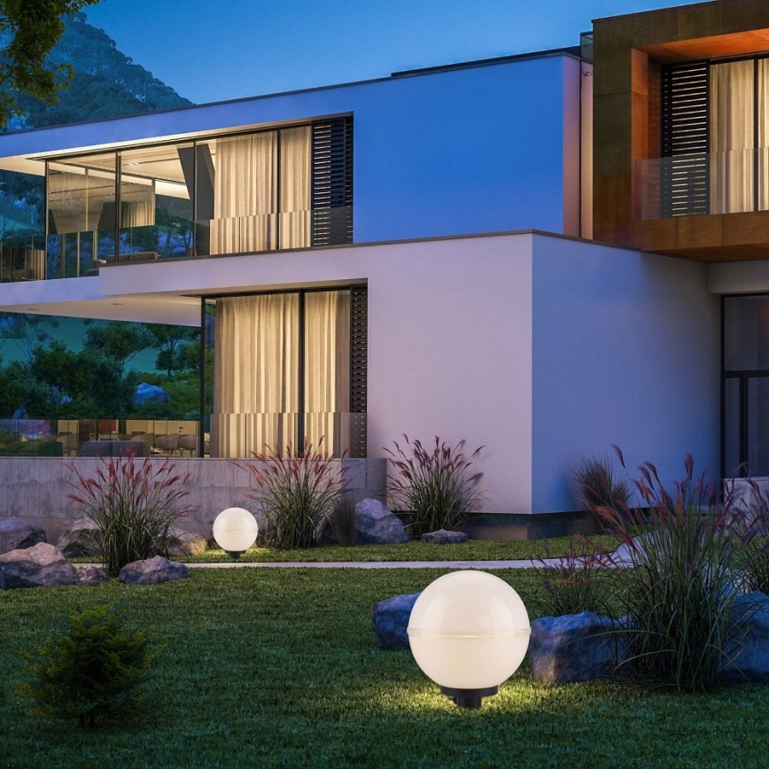 Leuchten Direkt 19322-16-2 - SET 2x Lámpara de exterior 1xE27/40W/230V diá. 20 cm IP44