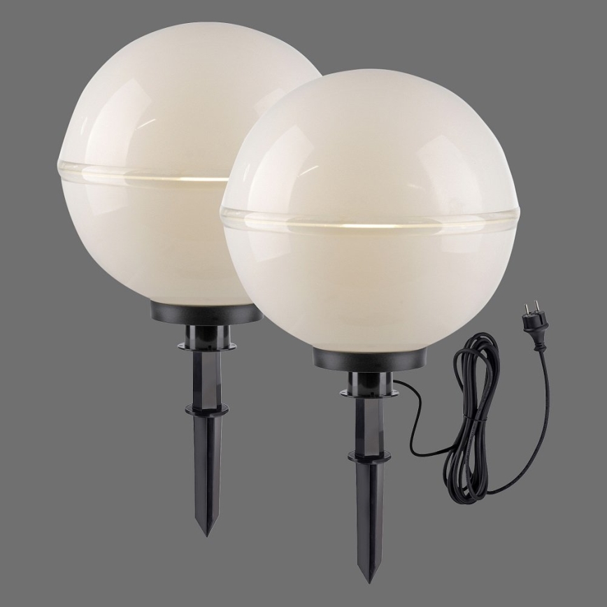 Leuchten Direkt 19324-16-2 - SET 2x Lámpara de exterior 1xE27/40W/230V diá. 40 cm IP44