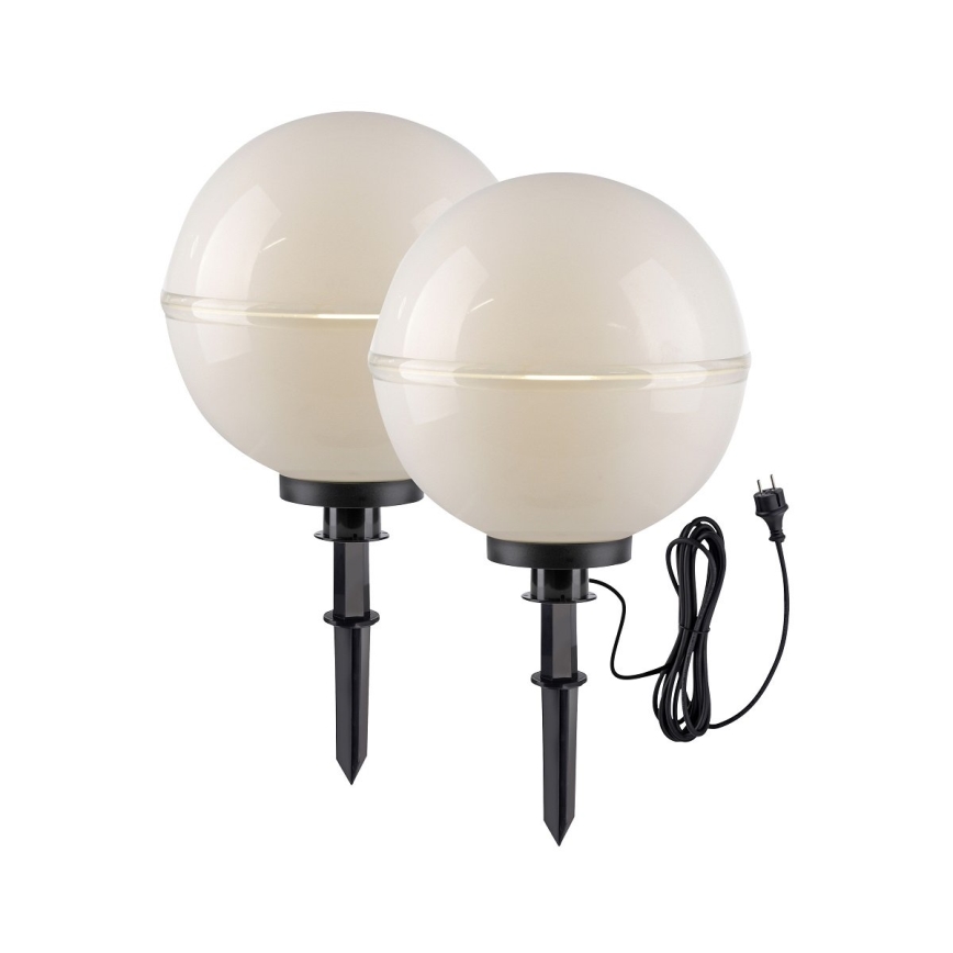 Leuchten Direkt 19324-16-2 - SET 2x Lámpara de exterior 1xE27/40W/230V diá. 40 cm IP44
