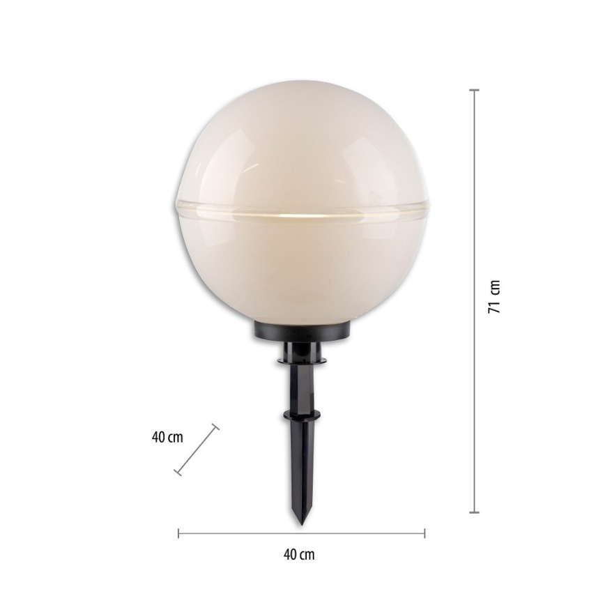 Leuchten Direkt 19324-16-2 - SET 2x Lámpara de exterior 1xE27/40W/230V diá. 40 cm IP44