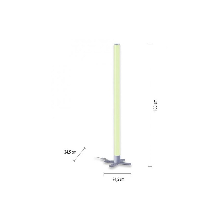 Leuchten Direkt 19902-21 - Lámpara LED RGB regulable RINGO LED/10W/230V + mando a distancia