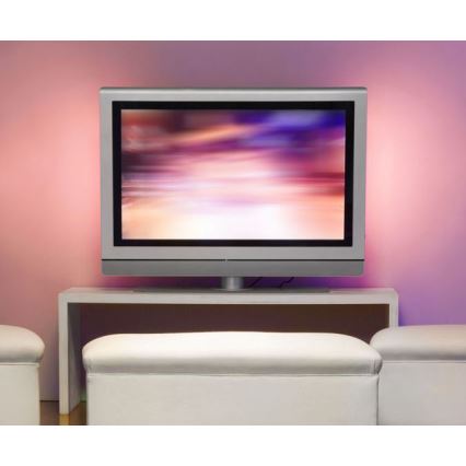 Leuchten Direkt 81215-70 - Cinta LED RGB regulable TEANIA 5m LED/19W/12/230V + mando a distancia