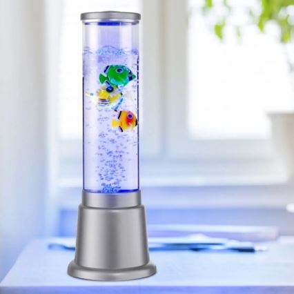 Leuchten Direkt 85127-21 - Lámpara de mesa LED RGB de diseño AVA LED/1,2W/12/230V