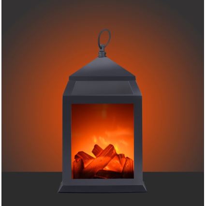 Leuchten Direkt 86220-18 - Linterna decorativa LED CHIMNEY LED/0,6W/3xAAA