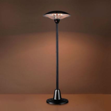 Leuchten Direkt 99501-18 - Elemento calefactor para exteriores GLOW 1500-3000W/230V 1,87 m IP34 negro