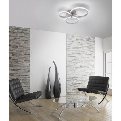 Leuchten Direkt - Araña LED fija JOHANNA 1xLED/4,5W/230V+1xLED/6W+1xLED/7,5