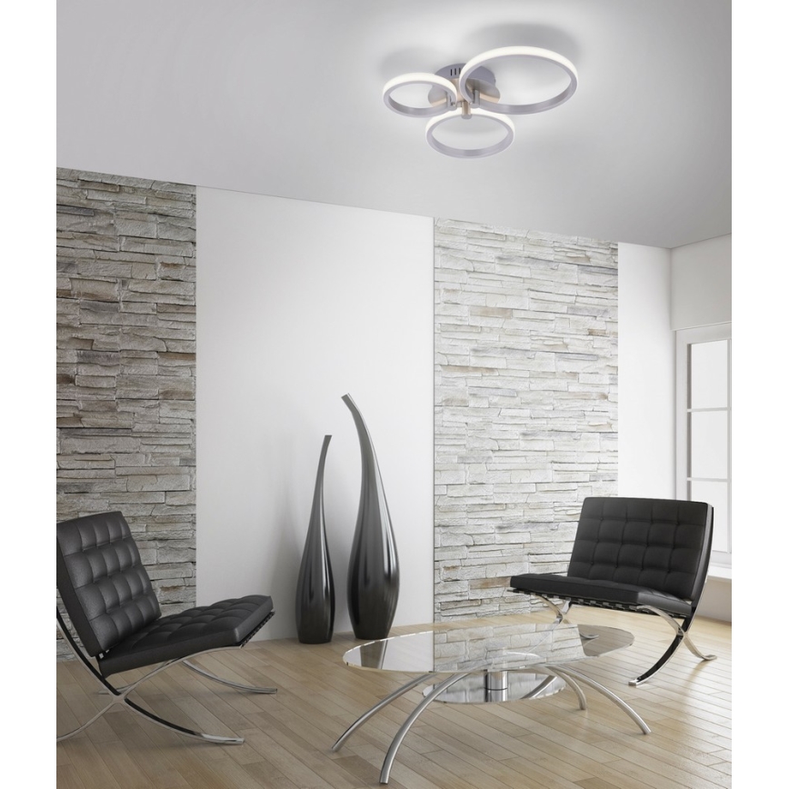 Leuchten Direkt - Araña LED fija JOHANNA 1xLED/4,5W/230V+1xLED/6W+1xLED/7,5