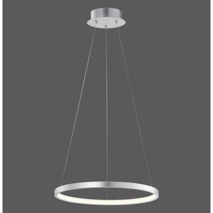 Leuchten Direkt L16270-21 - Lámpara colgante LED RGB regulable CIRCLE LED/25W/230V + mando a distancia