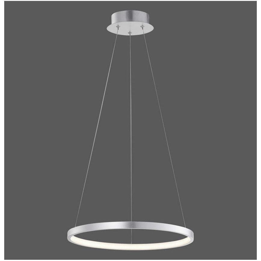 Leuchten Direkt L16270-21 - Lámpara colgante LED RGB regulable CIRCLE LED/25W/230V + mando a distancia