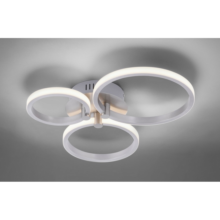 Leuchten Direkt 12110-55 - Lámpara de techo de montaje en superficie JOHANNA LED/4,5W/230V+LED/6W+LED/7,5W