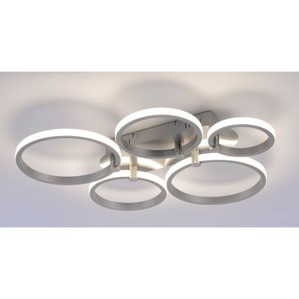 Leuchten Direkt 12112-55 - LED Lámpara de techo de superficie JOHANNA 2xLED/11,5W/230V+2xLED/9W+LED/7W