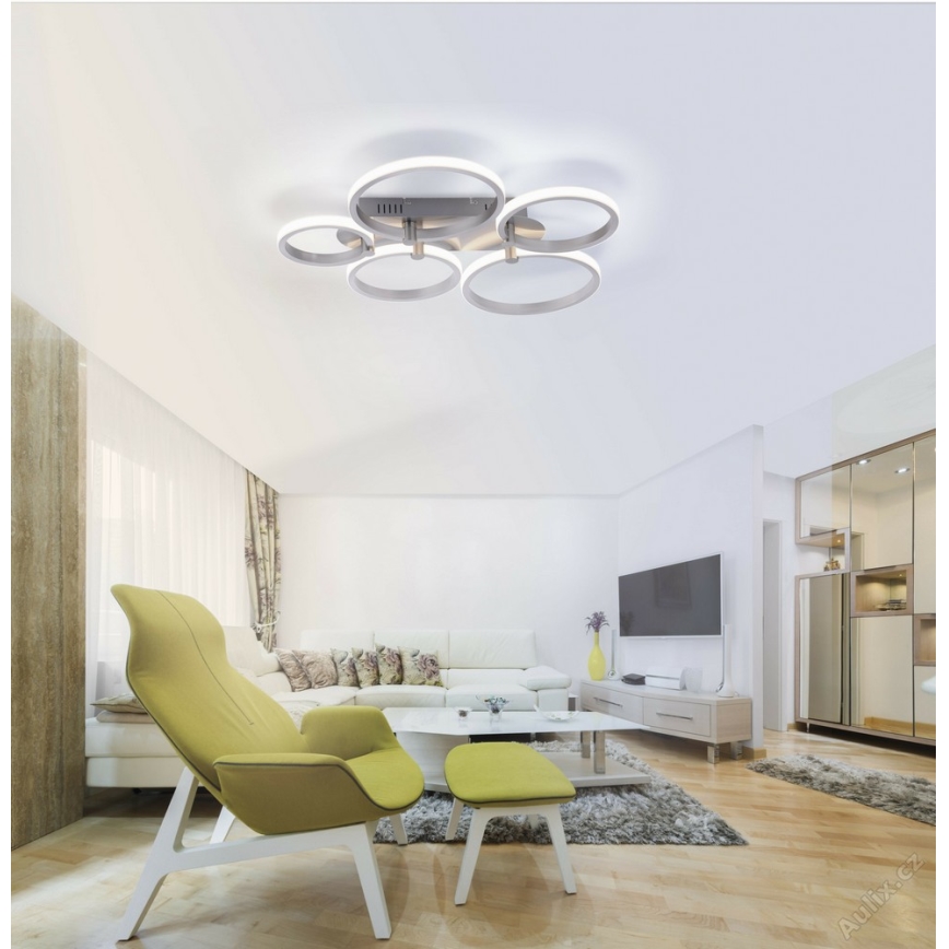 Leuchten Direkt - LED Lámpara de techo JOHANNA 2xLED/11,5W/230V+2xLED/9W+1xLED/7W