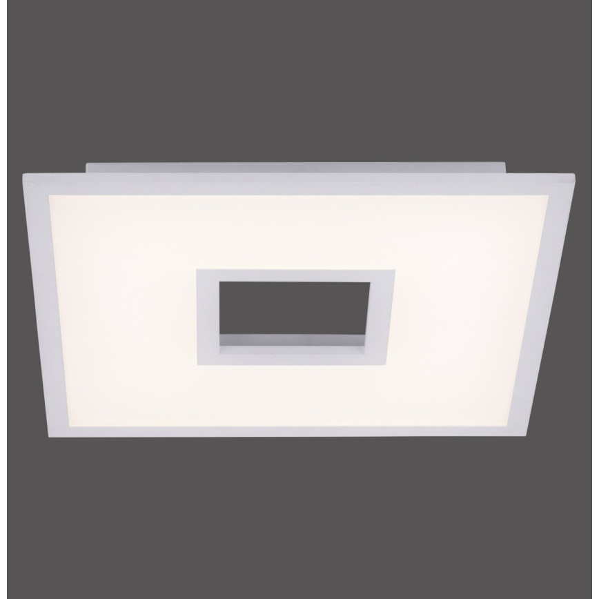 Leuchten Direkt 11645-16 - Plafón LED RGB regulable RECESS LED/22,5W/230V + LED/5W + control remoto