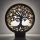 Li-Go 23577/DUB2 - Decoración de sobremesa LED regulable LED/12W/230V 20x22 cm roble/Árbol de la vida