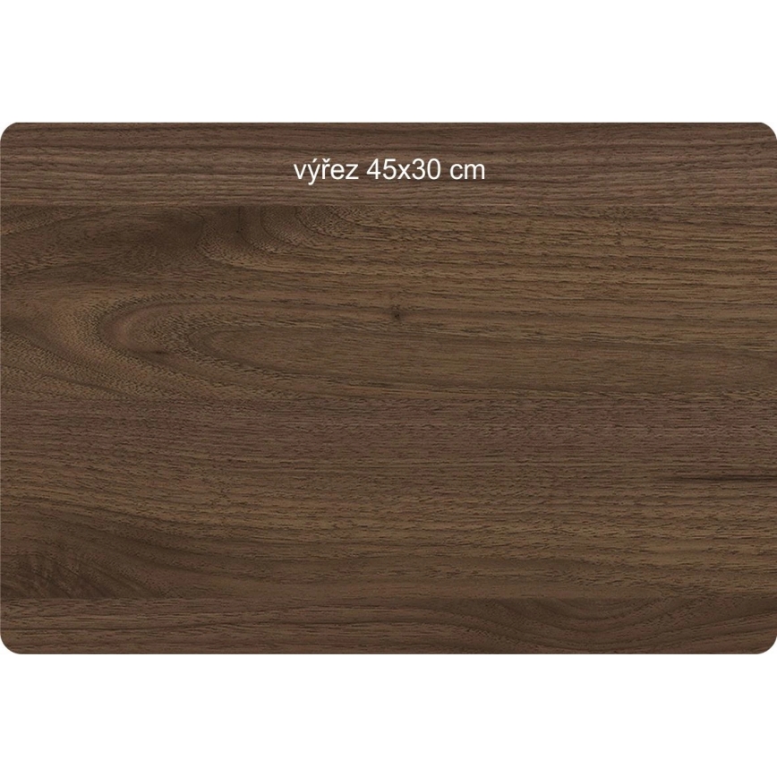 Li-Go 23607/O - Decoración LED de sobremesa regulable LED/12W/230V 20x22 cm nogal/Yin Yang