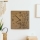 Li-Go 5499/DUB2 - Reloj de pared 1xAA 40x40 cm roble