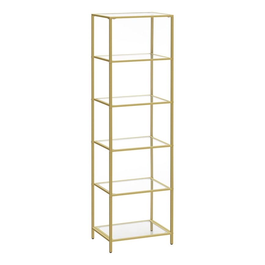 Librería GLASY dorada