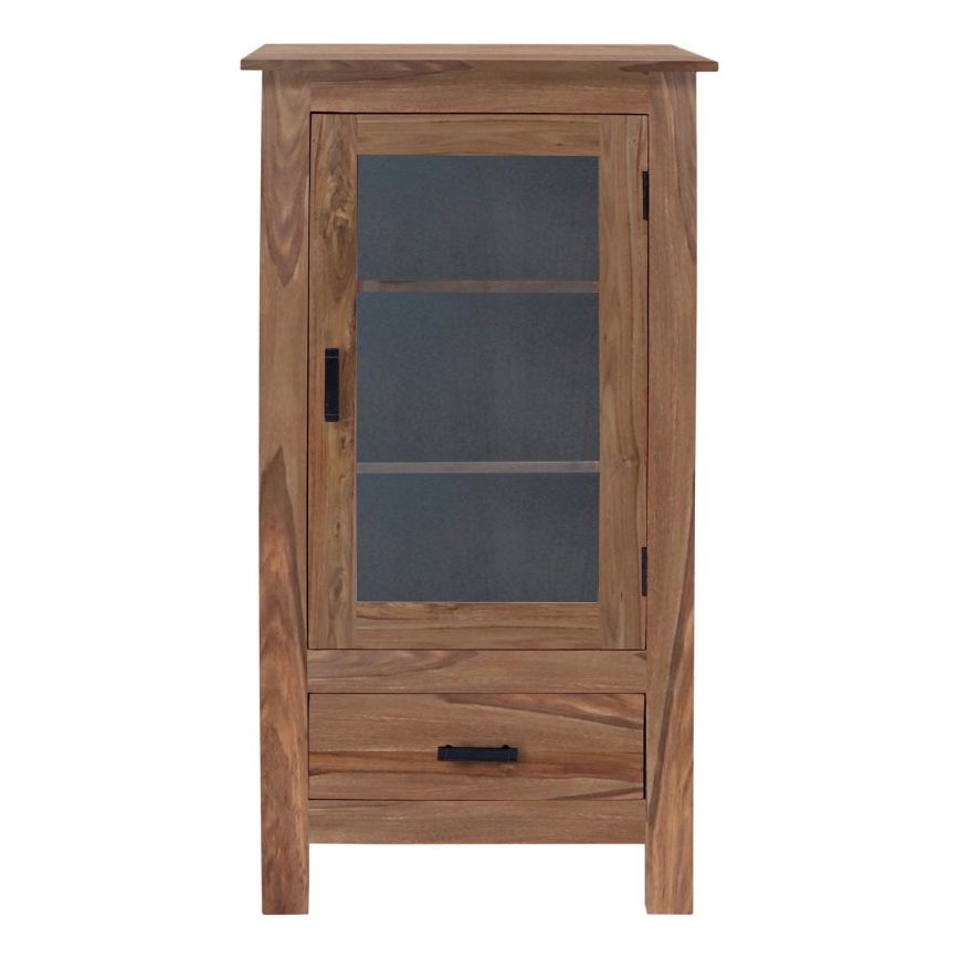 Librería RAMI 120x60 cm madera maciza/palisandro