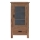 Librería RAMI 120x60 cm madera maciza/palisandro