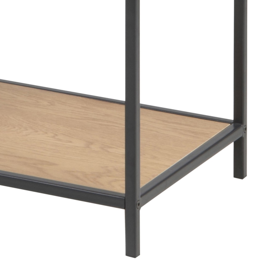 Librería SARON roble/negro