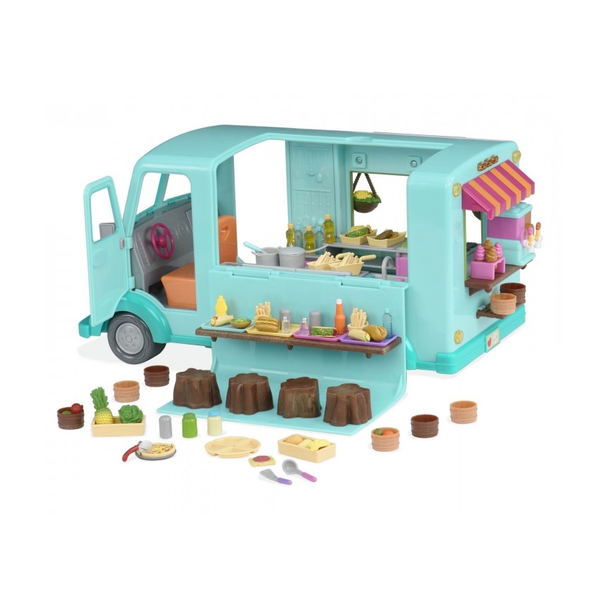 Li'l Woodzeez - Familia de elefantes FOOD TRUCK