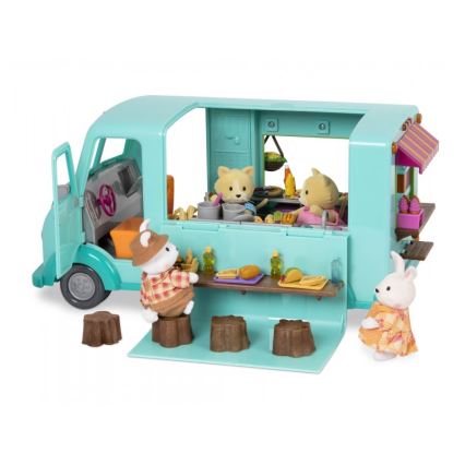 Li'l Woodzeez - Familia de elefantes FOOD TRUCK
